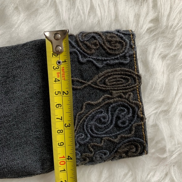 Tristan & Iseut Denim multi black jacket size XS - Picture 9 of 9